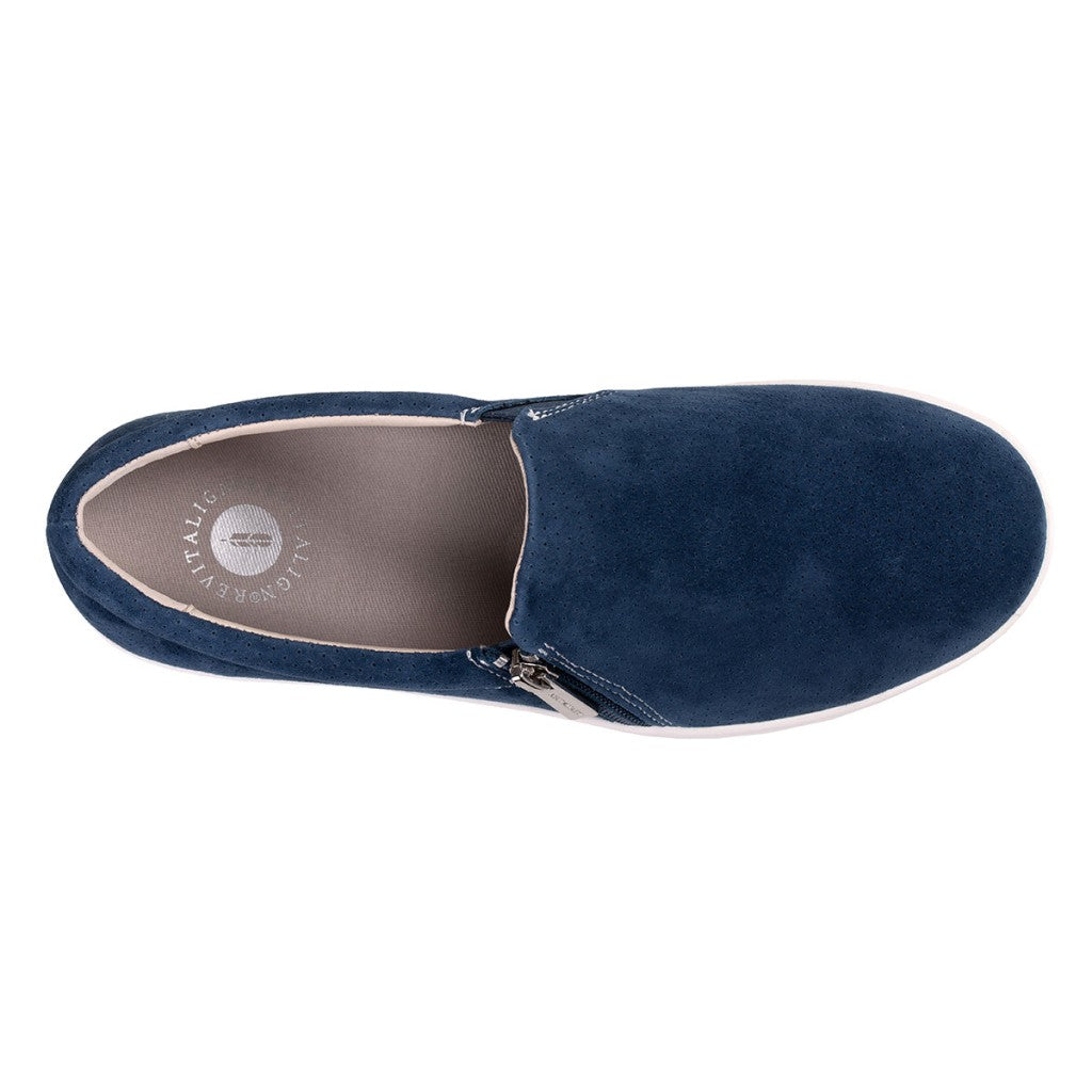 Revitalign Lara Slip On Supportive Women's Shoes - Marine Blue - Product View - 7