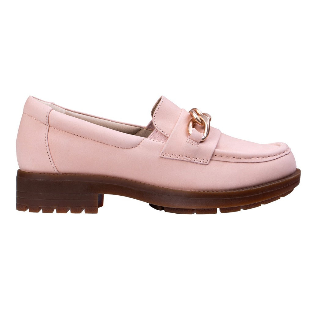Revitalign Laurel Loafer Comfortable Orthotic Support Women's Shoes - Pink Leather - Product View - 1
