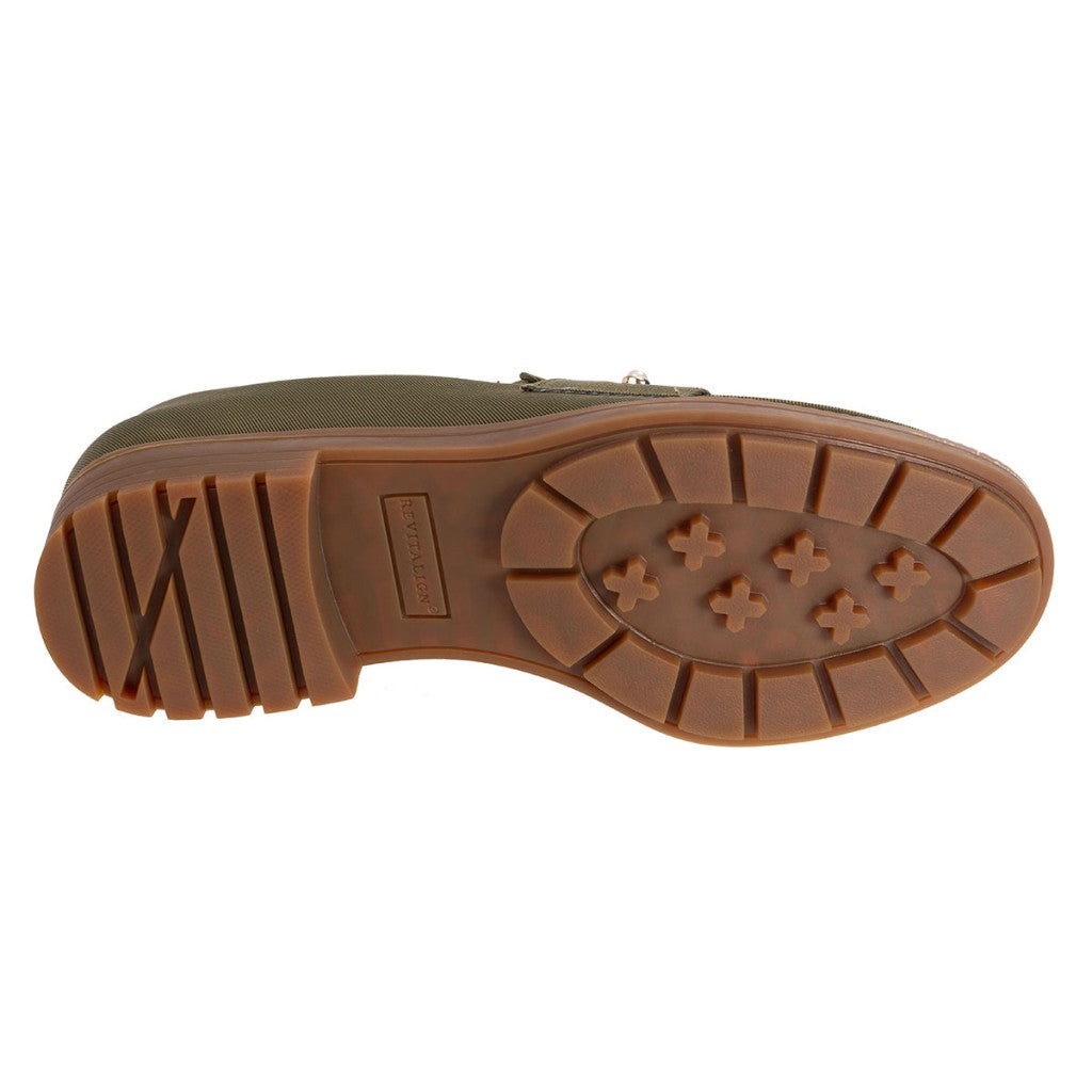 Revitalign Laurel Pearl Loafer Women's Shoes - Olive - Product View - 6