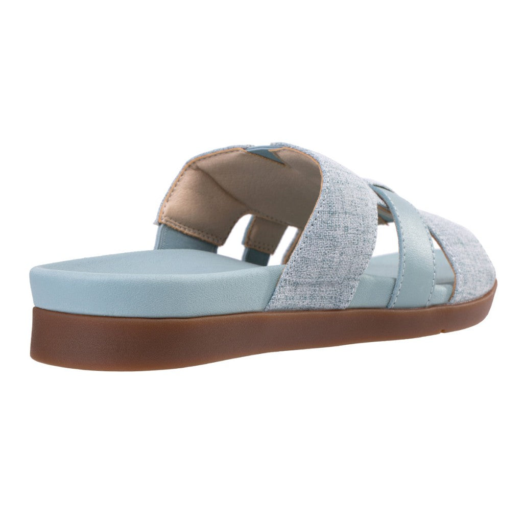 Revitalign Lisbon Supportive Orthotic Women's Sandals - Blue - Product View - 4
