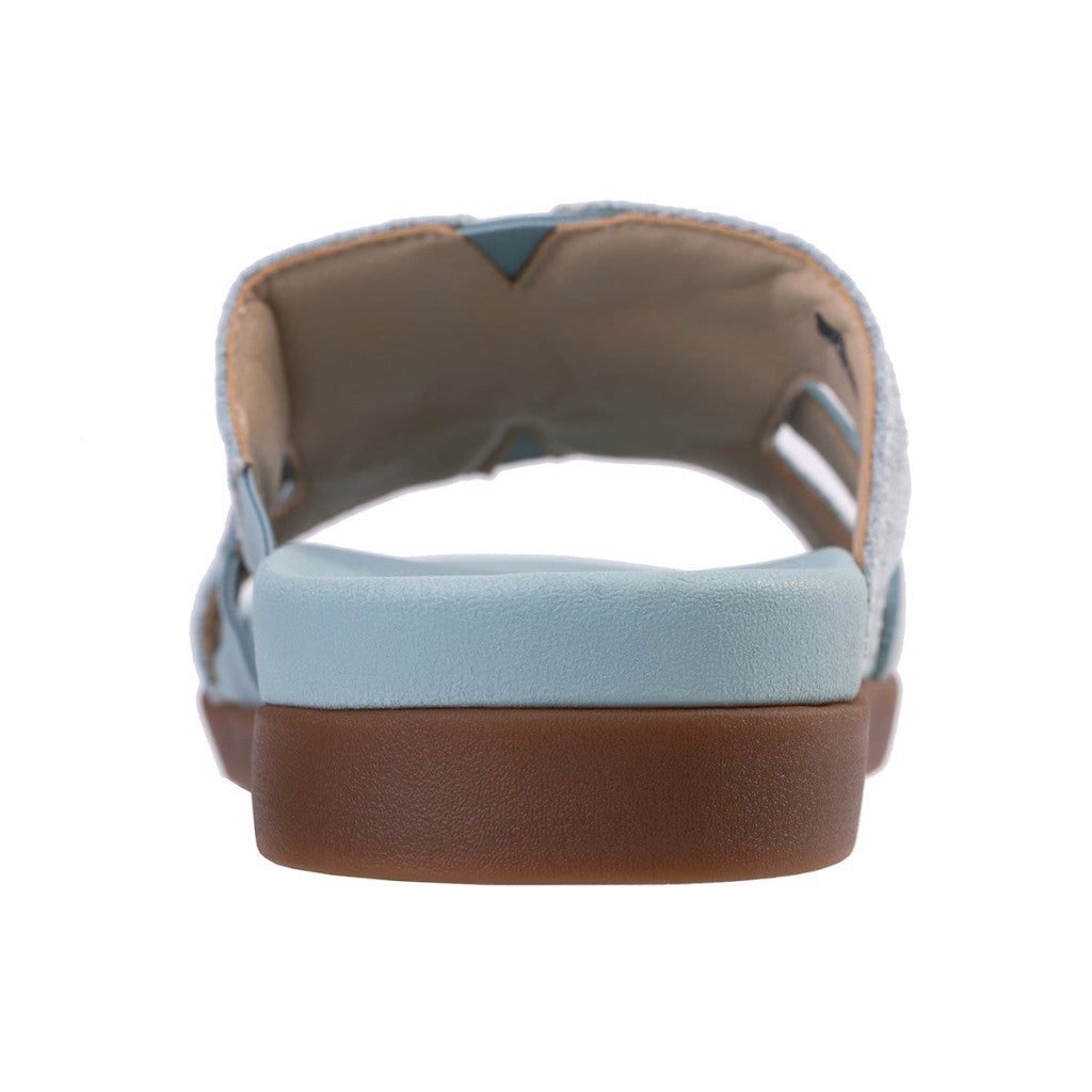 Revitalign Lisbon Supportive Orthotic Women's Sandals - Blue - Product View - 5