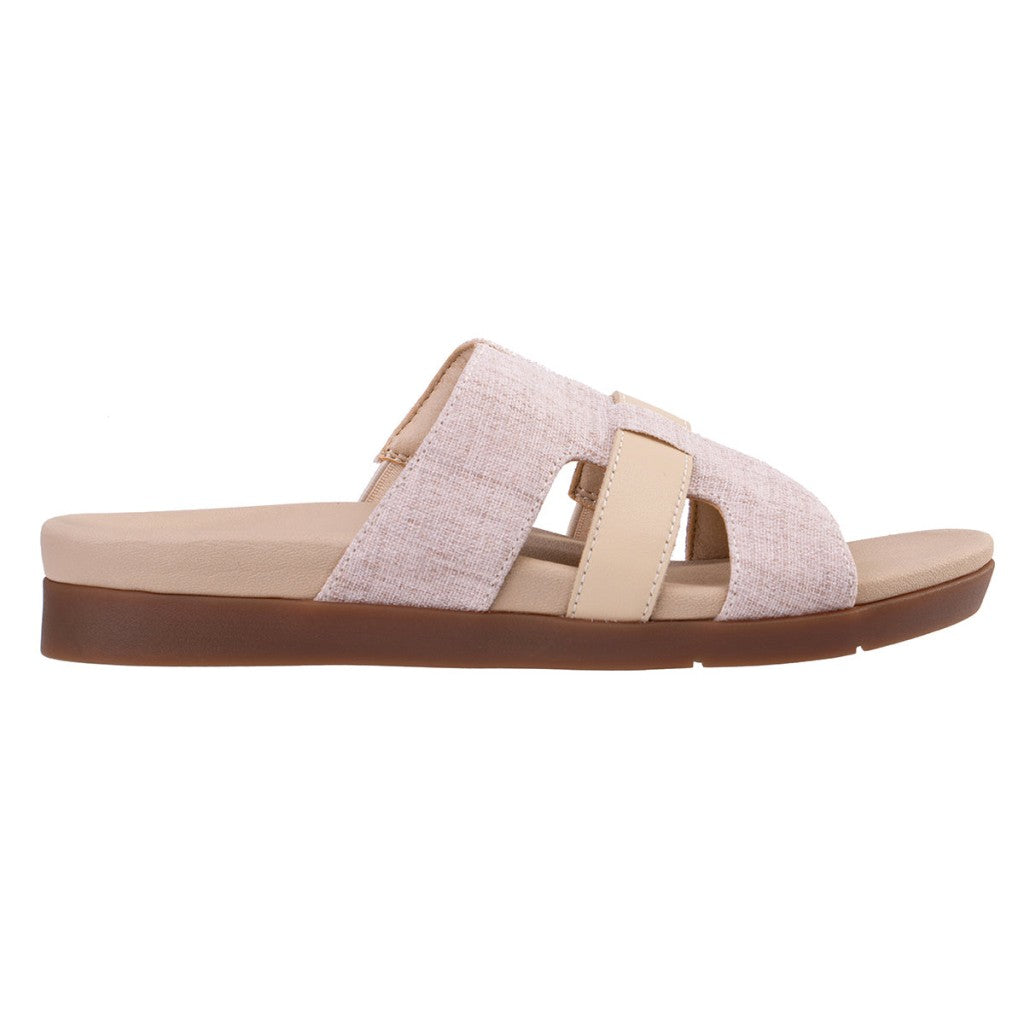 Revitalign Lisbon Supportive Orthotic Women's Sandals in Linen