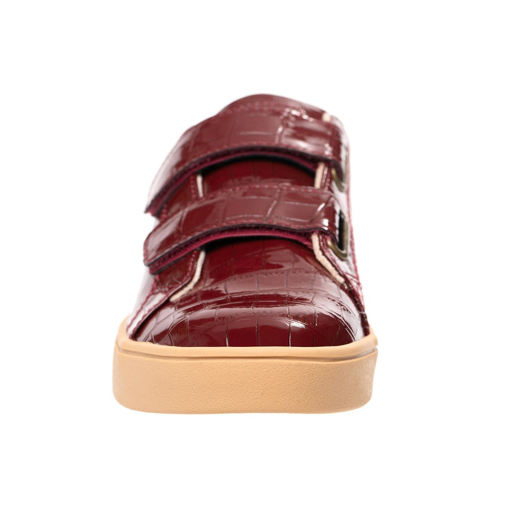 Revitalign Malibu Bella Patent Croco Women's Shoes - Burgundy Croco - Product View - 3