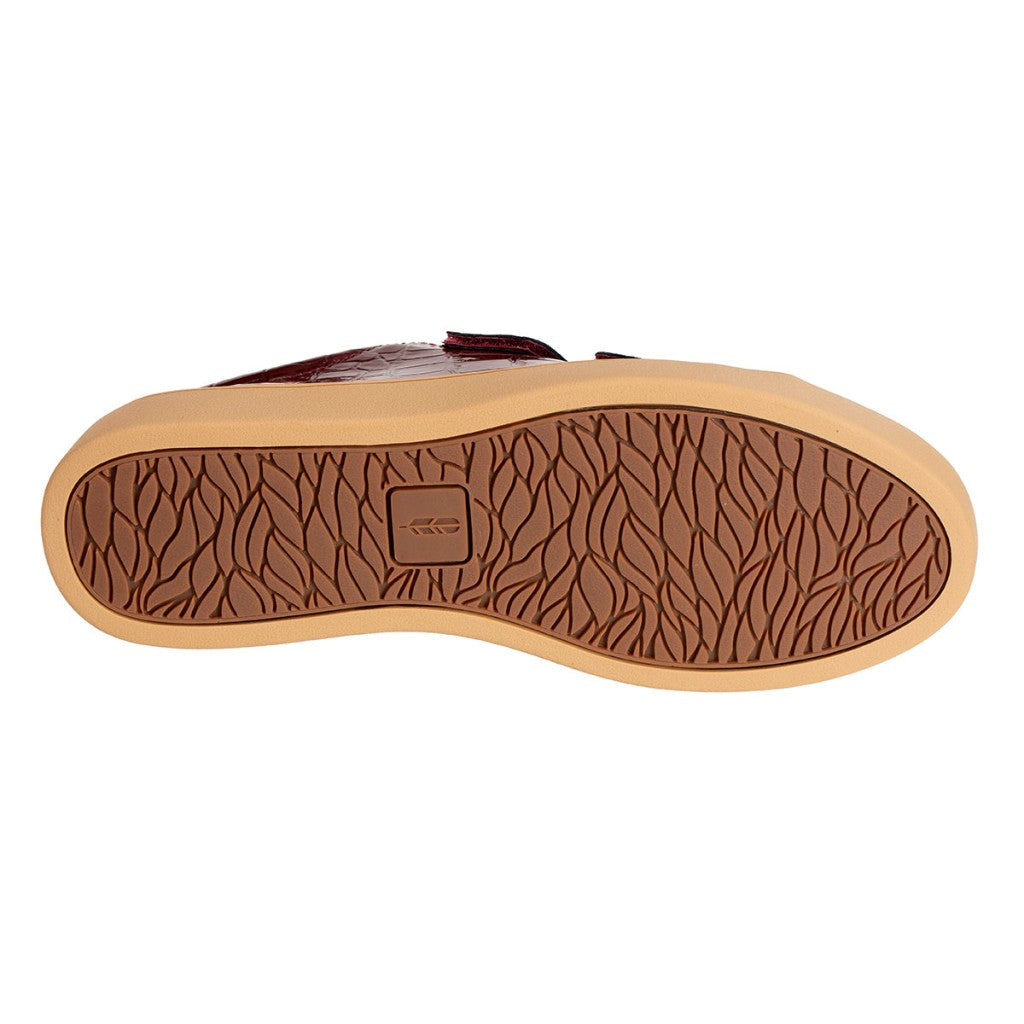 Revitalign Malibu Bella Patent Croco Women's Shoes - Burgundy Croco - Product View - 6
