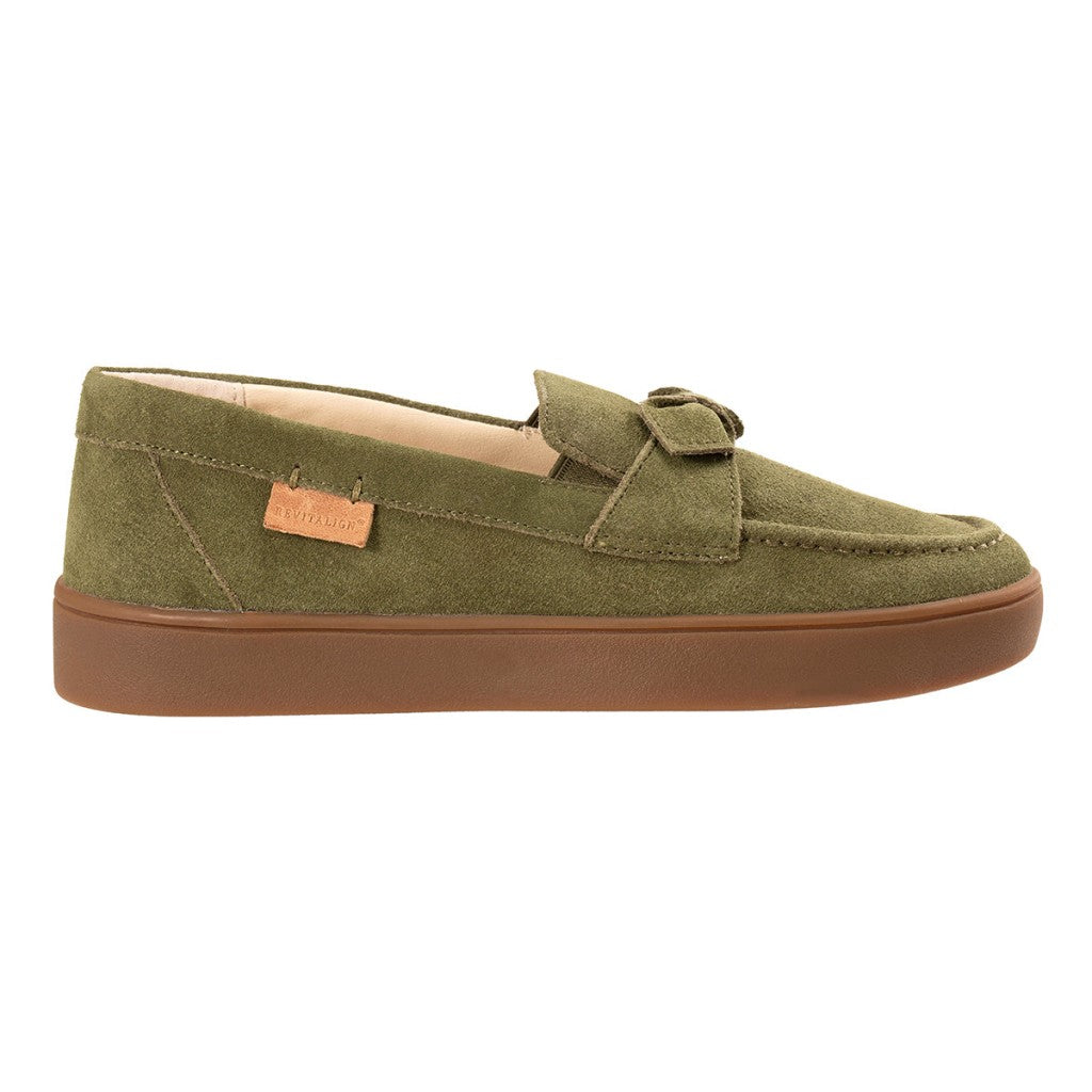 Revitalign Malibu Diana Supportive Women's Slip-On Shoe - Olive - Product View - 1