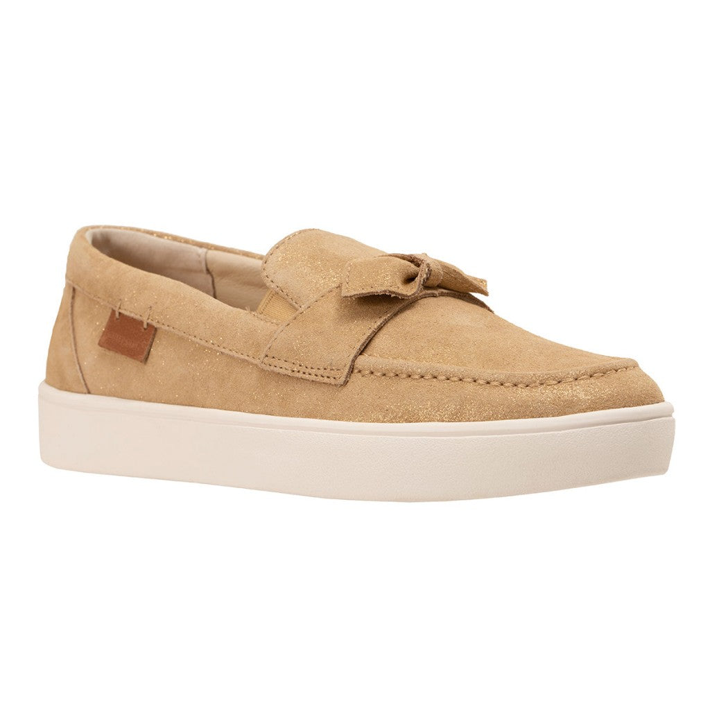 Revitalign Malibu Diana Supportive Women's Slip-On Shoe - Shimmer Tan - Product View - 2