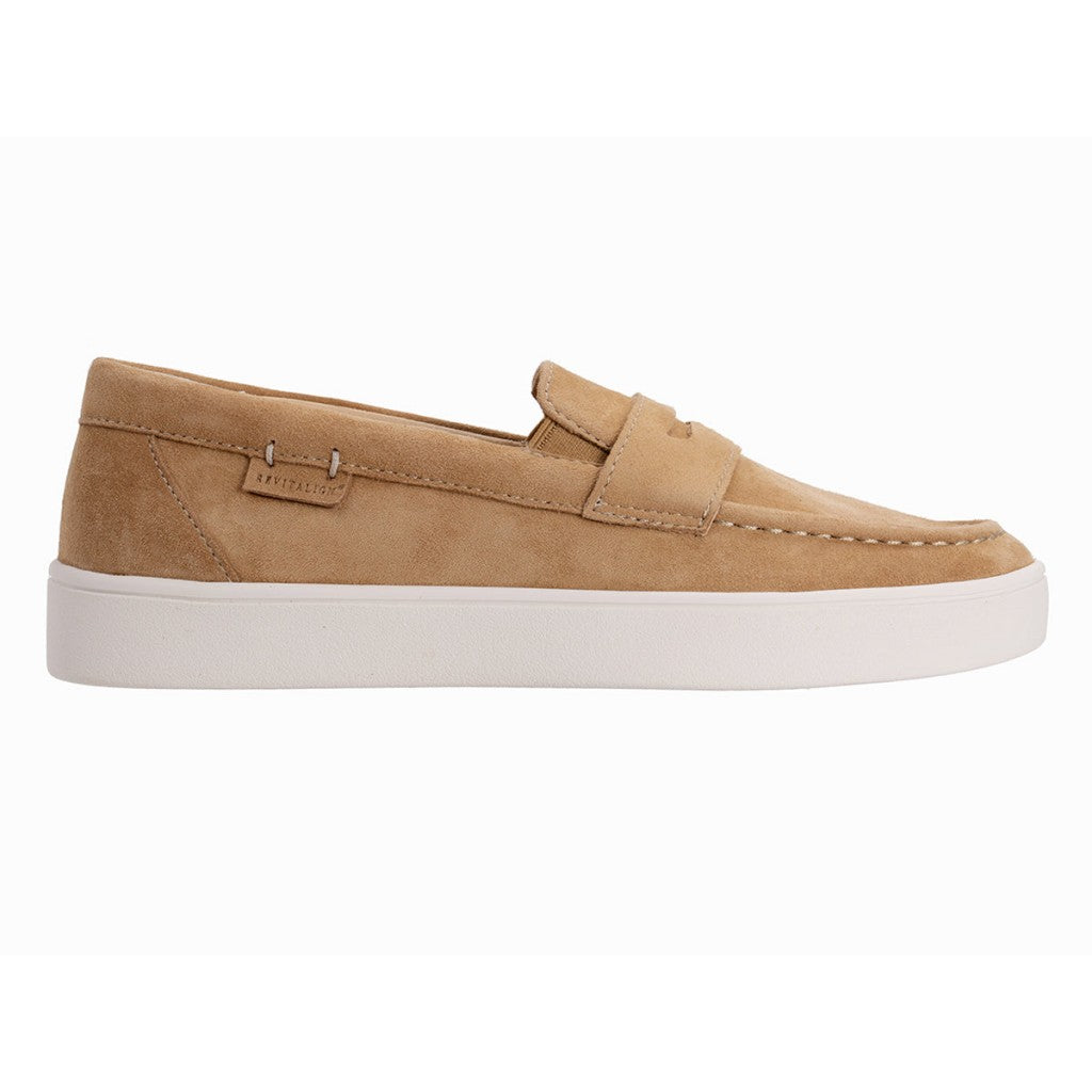 Revitalign Malibu Penny Loafer Women's Shoes - Tan - Product View - 1