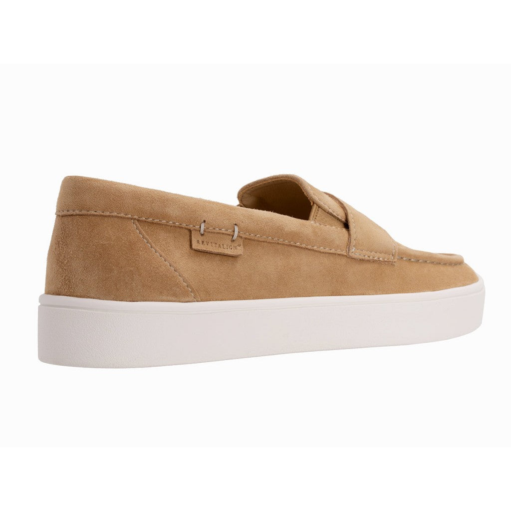 Revitalign Malibu Penny Loafer Women's Shoes - Tan - Product View - 4