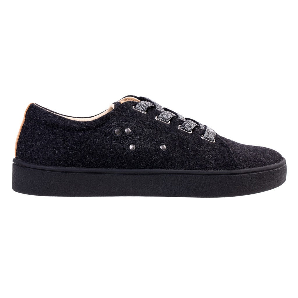 Revitalign Malibu Sparkle Orthotic Comfort Women's Shoes - Black - Product View - 1
