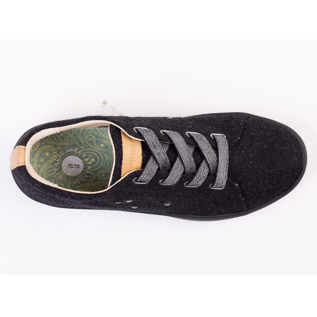 Revitalign Malibu Sparkle Orthotic Comfort Women's Shoes - Black - Product View - 7