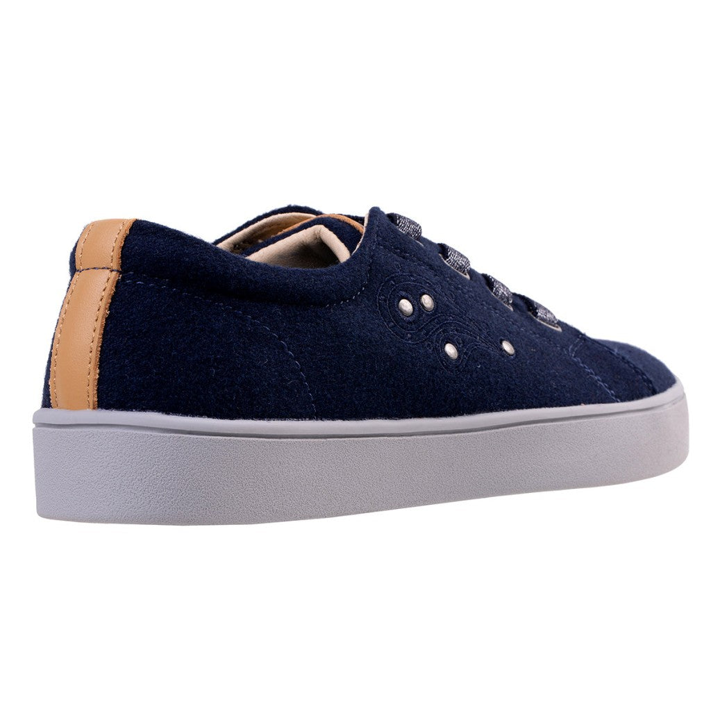 Revitalign Malibu Sparkle Orthotic Comfort Women's Shoes - Peacoat - Product View - 4