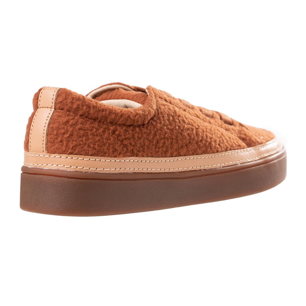 Revitalign Malibu Teddy Orthotic Comfort Women's Shoes - Leather Brown - Product View - 4