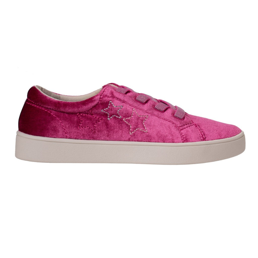 Revitalign Malibu Velvet Orthotic Slip-On Women's Shoes - Pink - Product View - 1
