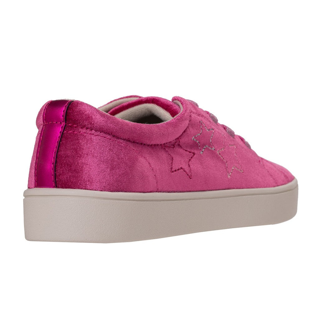 Revitalign Malibu Velvet Orthotic Slip-On Women's Shoes - Pink - Product View - 4