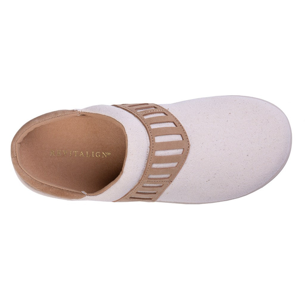 Revitalign Maria Clog Women's Clogs - Cream - Product View - 7