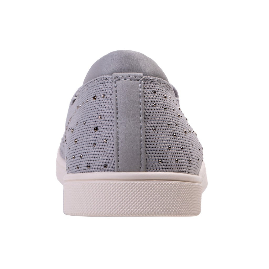 Revitalign Mariner Holiday Women's Slip-On Shoes - Vapor Grey - Product View - 5