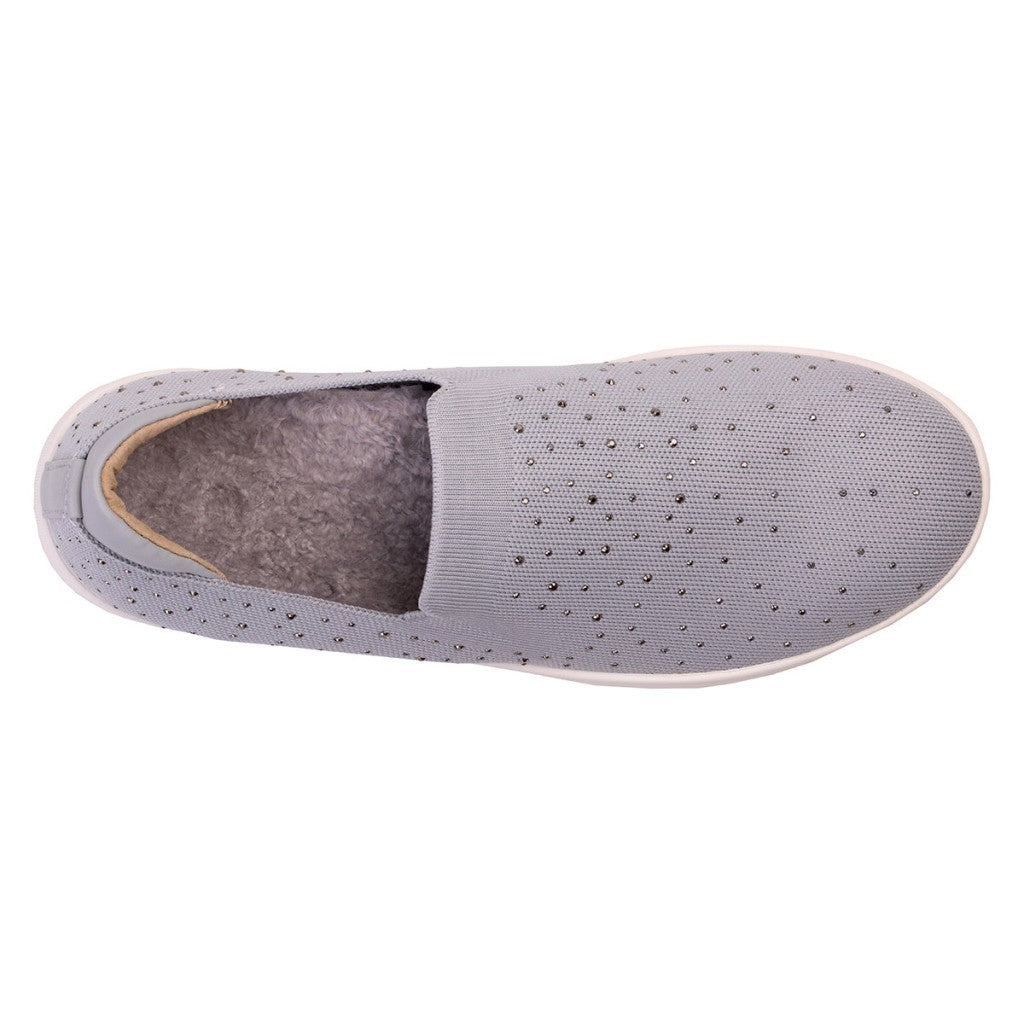 Revitalign Mariner Holiday Women's Slip-On Shoes - Vapor Grey - Product View - 7