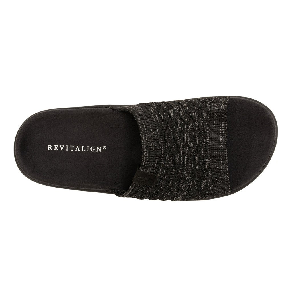 Revitalign Marissa Cushioned Support Women's Sandals - Black - Product View - 7