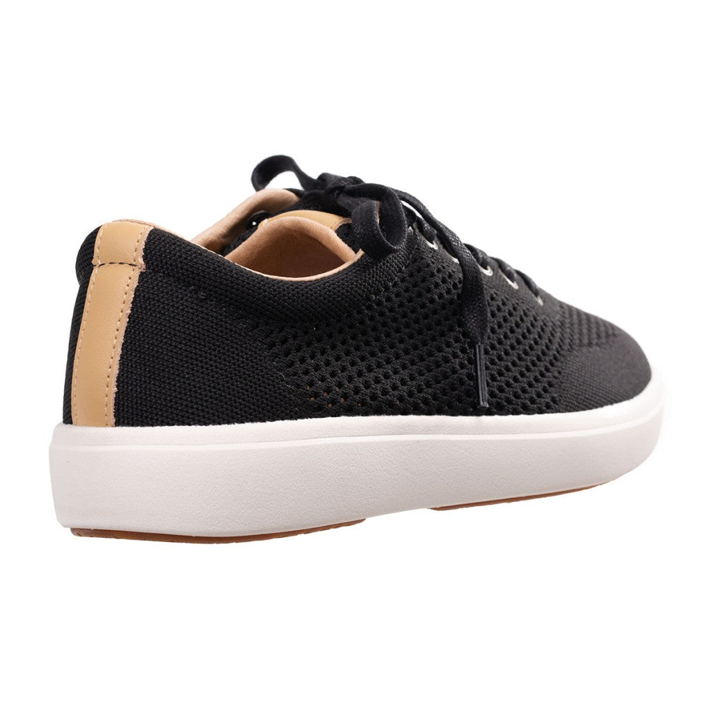 Revitalign Maxwell Sneaker Orthotic Comfort Men's Shoes - Black - Product View - 4