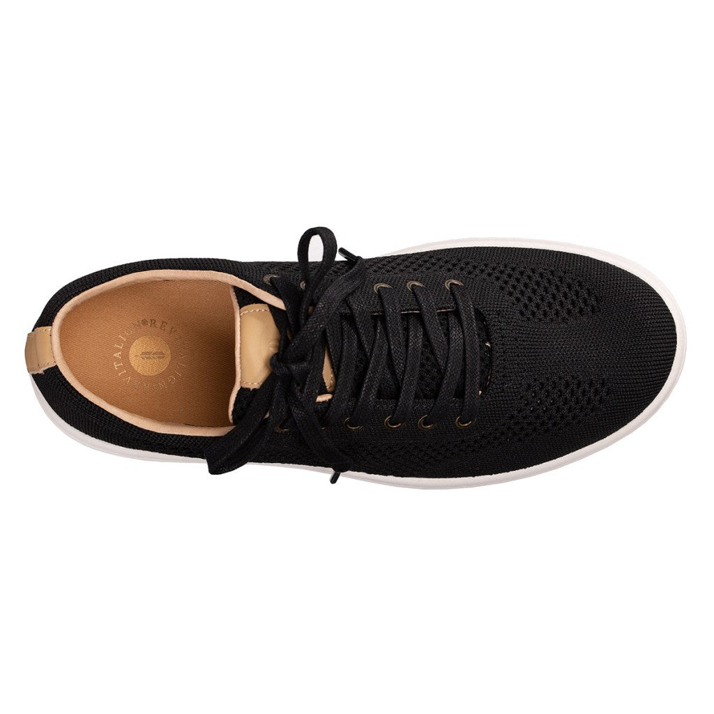 Revitalign Maxwell Sneaker Orthotic Comfort Men's Shoes - Black - Product View - 7