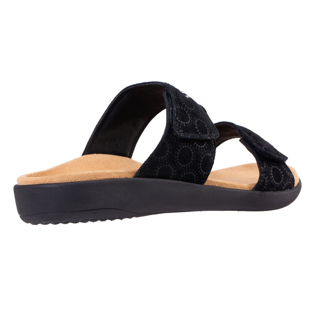 Revitalign Mirage Supportive Memory Foam Women's Sandals - Black - Product View - 4