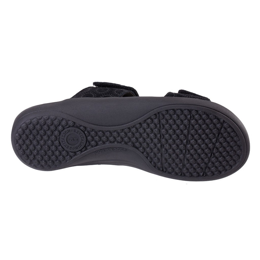 Revitalign Mirage Supportive Memory Foam Women's Sandals - Black - Product View - 6