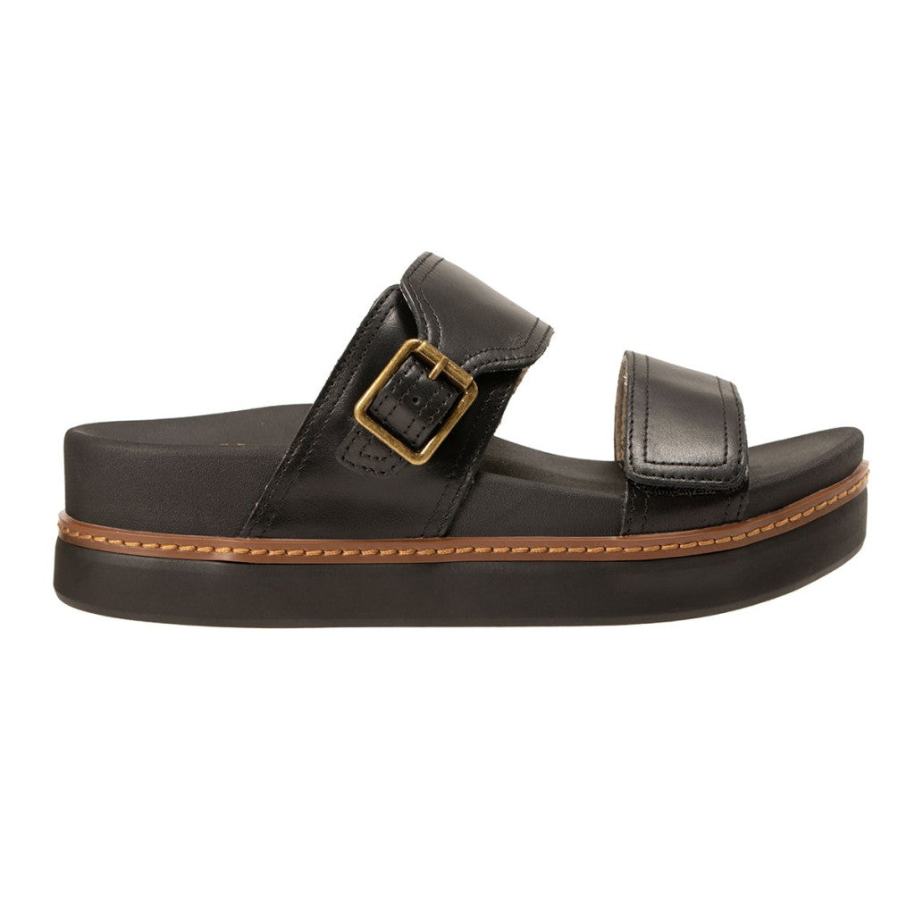 Revitalign Nova Jane Supportive Wedge Women's Sandals - Black - Product View - 1