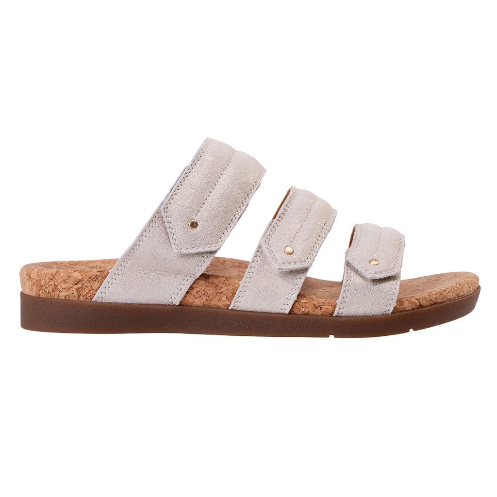 Revitalign Oasis Slide Women's Sandals in Oatmeal