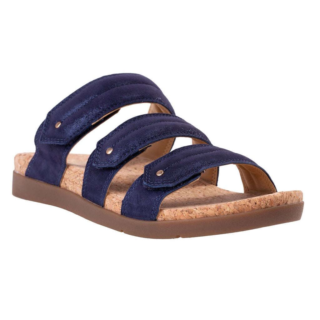 Revitalign Oasis Slide Women's Sandals in Peacoat