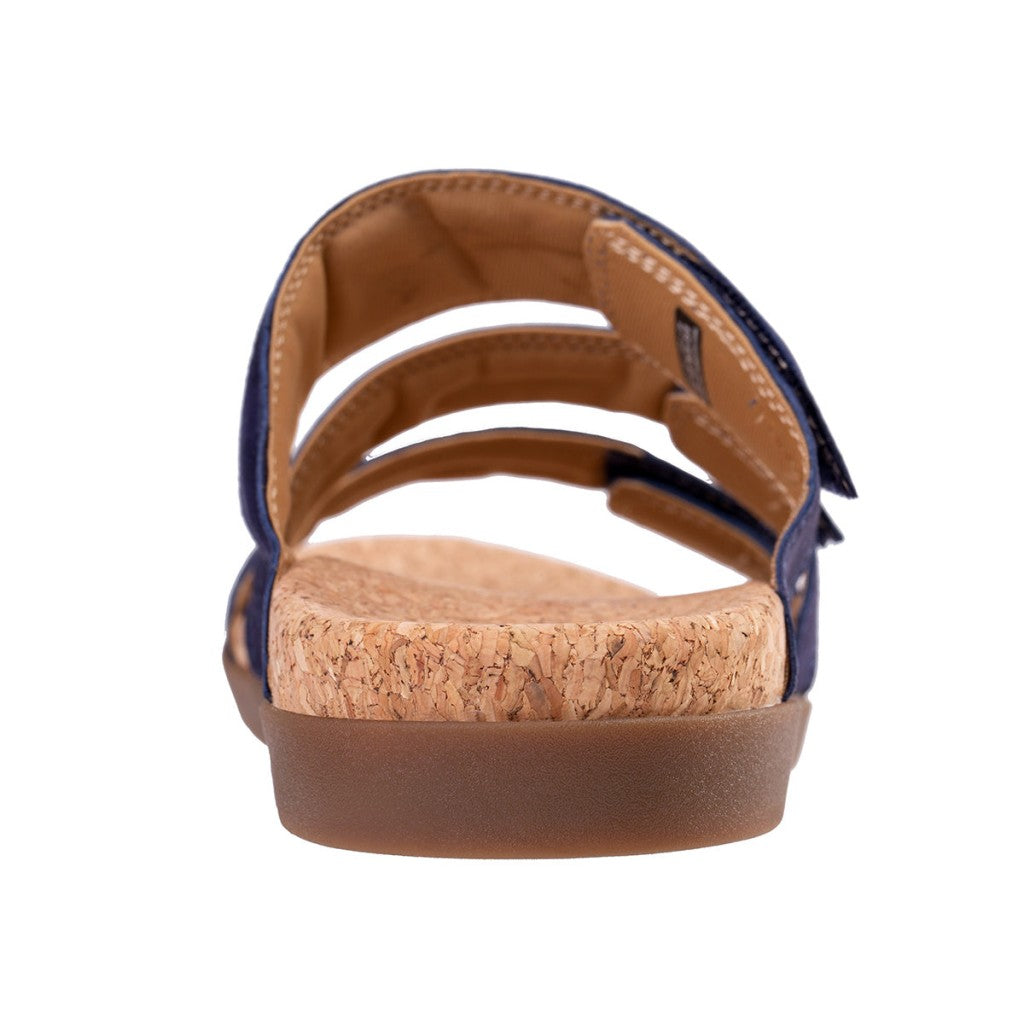 Revitalign Oasis Slide Women's Sandals - Peacoat - Product View - 5