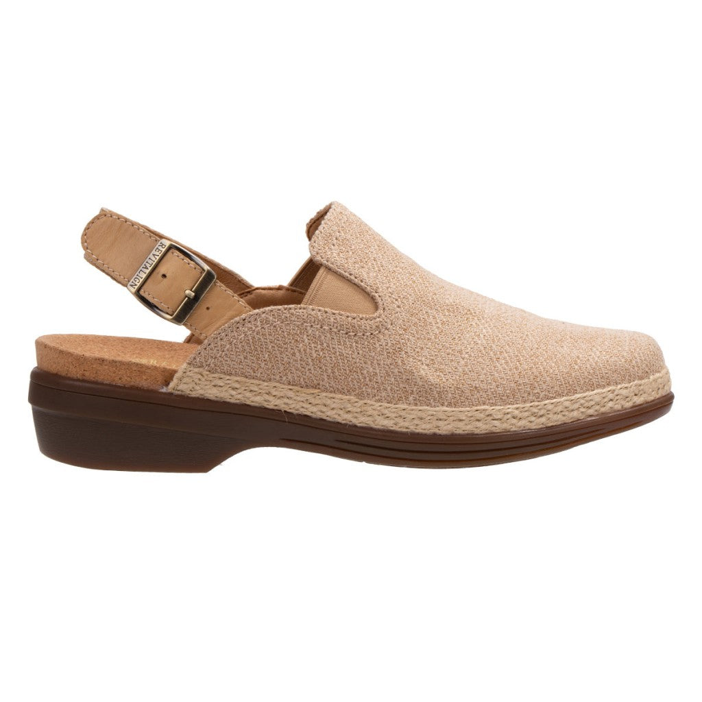 Revitalign Ojai Tweed Clog Supportive Orthotic Women's Shoes - Tan - Product View - 1