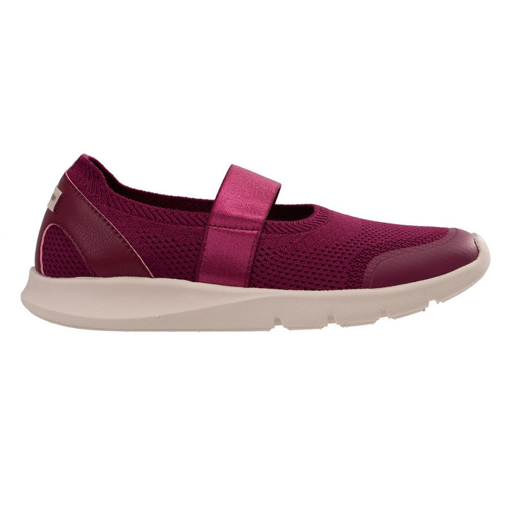 Revitalign Olympia Lightweight Orthotic Comfort Women's Shoes - Red Plum - Product View - 1