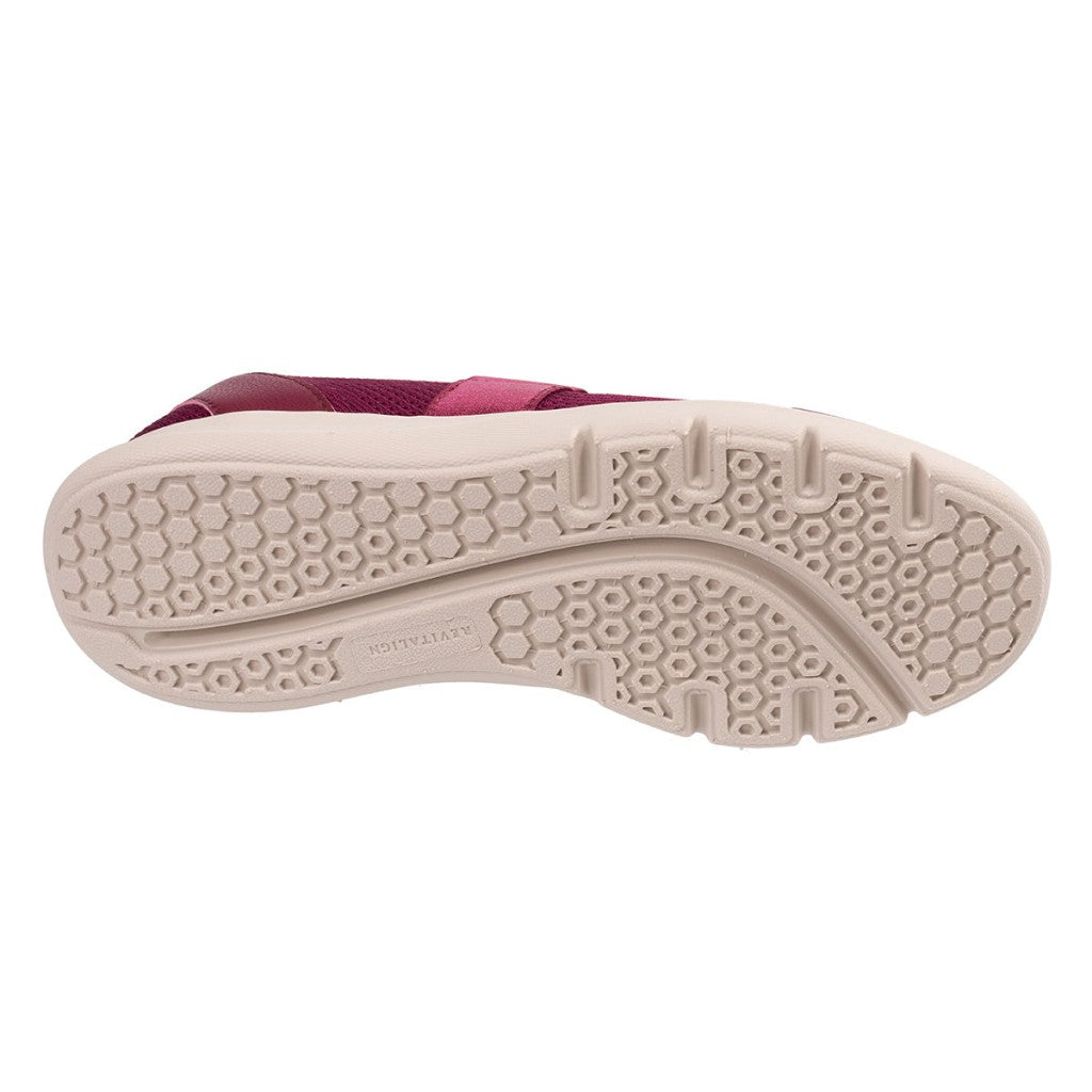Revitalign Olympia Lightweight Orthotic Comfort Women's Shoes - Red Plum - Product View - 6