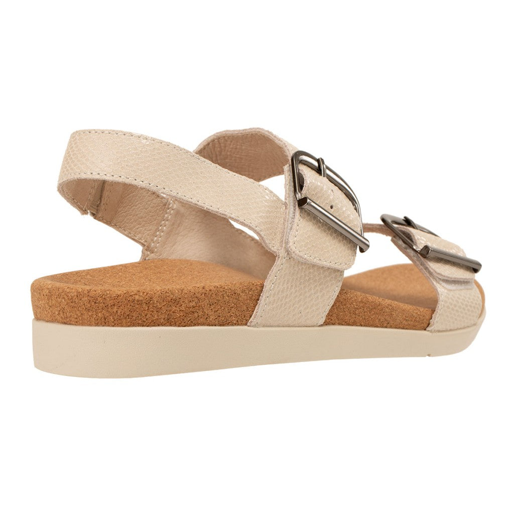 Revitalign Palo Alto Orthotic Flatform Women's Sandals - Light Grey - Product View - 4