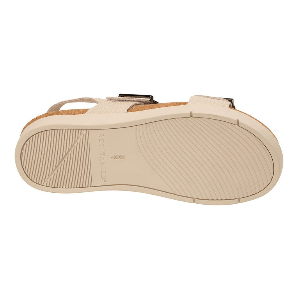 Revitalign Palo Alto Orthotic Flatform Women's Sandals - Light Grey - Product View - 6