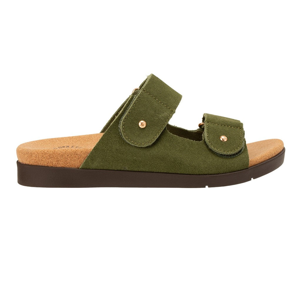 Revitalign Paradise Women's Sandals with Full Contact Comfort - Olive - Product View - 1
