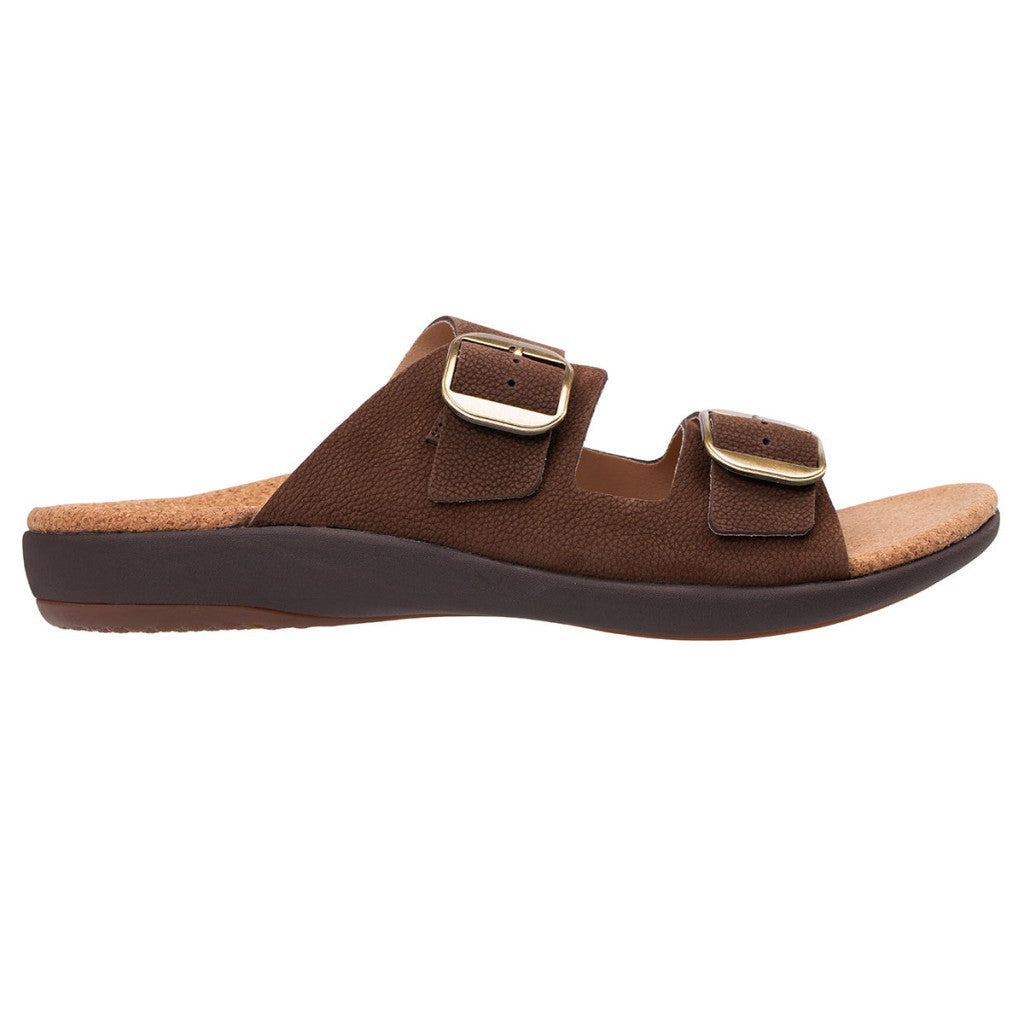 Revitalign Paxton Slide Men's Sandals - Bison - Product View - 1