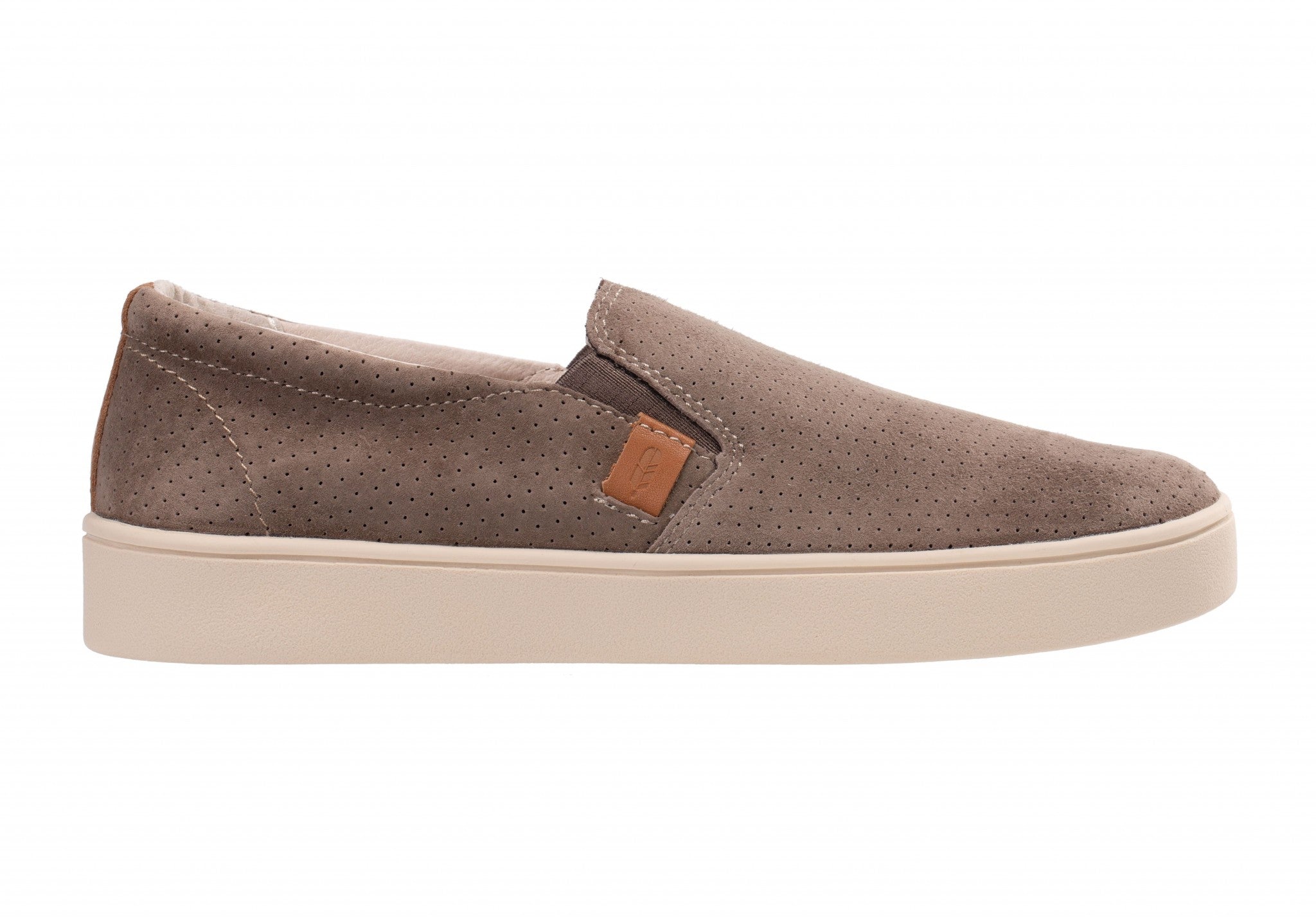 Revitalign Promenade Orthotic Slip-On Women's Shoes - Fossil - Product View - 1