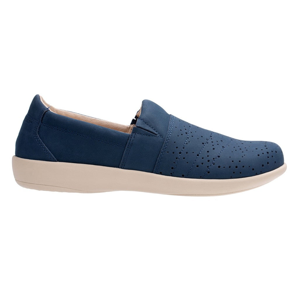 Revitalign Ridgeway Picasso Supportive Slip-On Women's Shoes - Marine Blue - Product View - 1