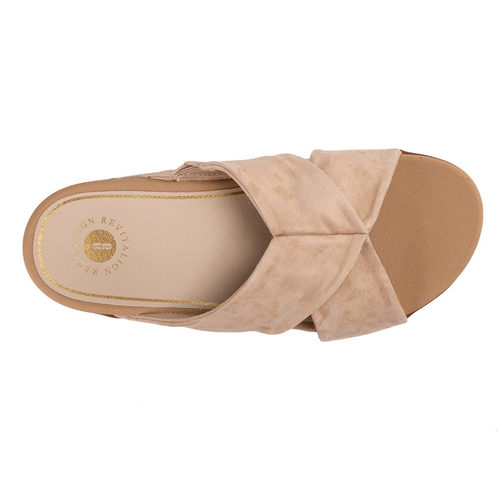 Revitalign Riviera Orthotic Comfort Women's Sandals - Sesame - Product View - 7