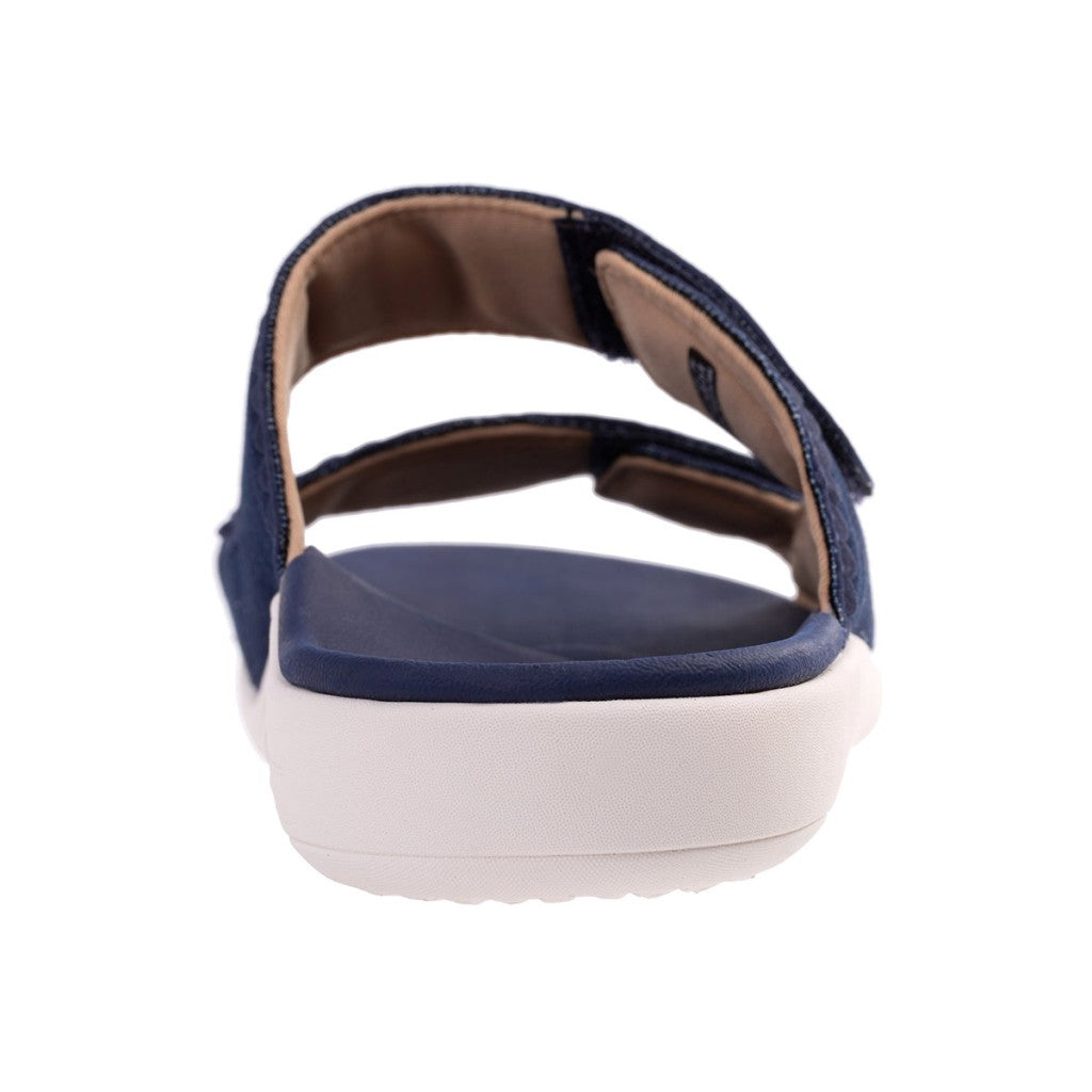 Revitalign Roma Orthotic Women's Sandals - Denim - Product View - 5