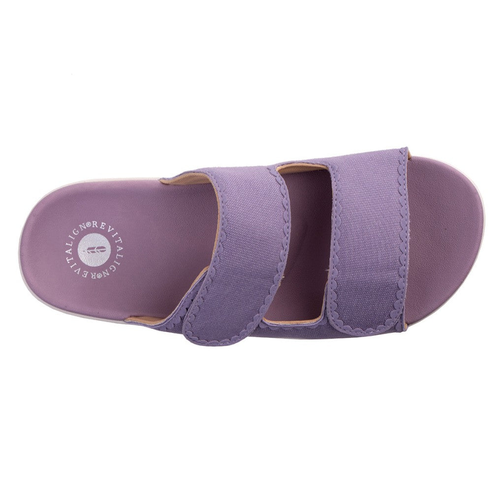 Revitalign Roma Orthotic Women's Sandals - Elderberry - Product View - 7