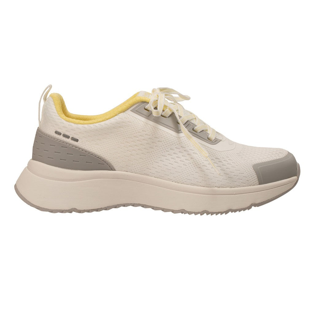 Revitalign Roxi Sneaker Supportive Comfort Women's Shoes - White/grey/yellow - Product View - 1