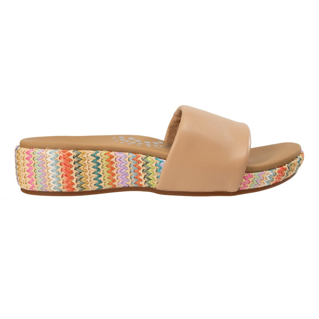 Revitalign Sea Glass Wedge Supportive Women's Sandals in Sesame