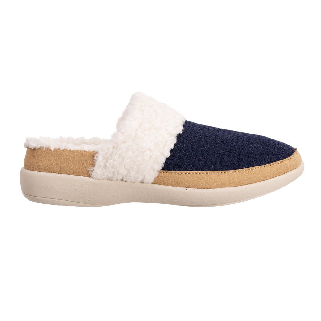 Revitalign Shambala Cushioned Support & Orthotic Comfort Women's Slippers - Navy - Product View - 1