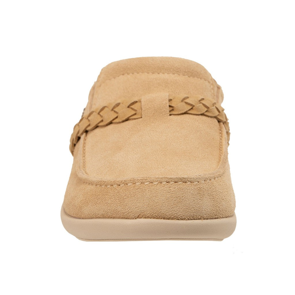 Revitalign Siesta Braidy Arch-Support Women's Shoes - Almond Buff - Product View - 3