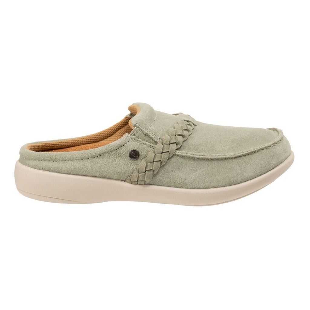 Revitalign Siesta Braidy Arch-Support Women's Shoes - Sage - Product View - 1