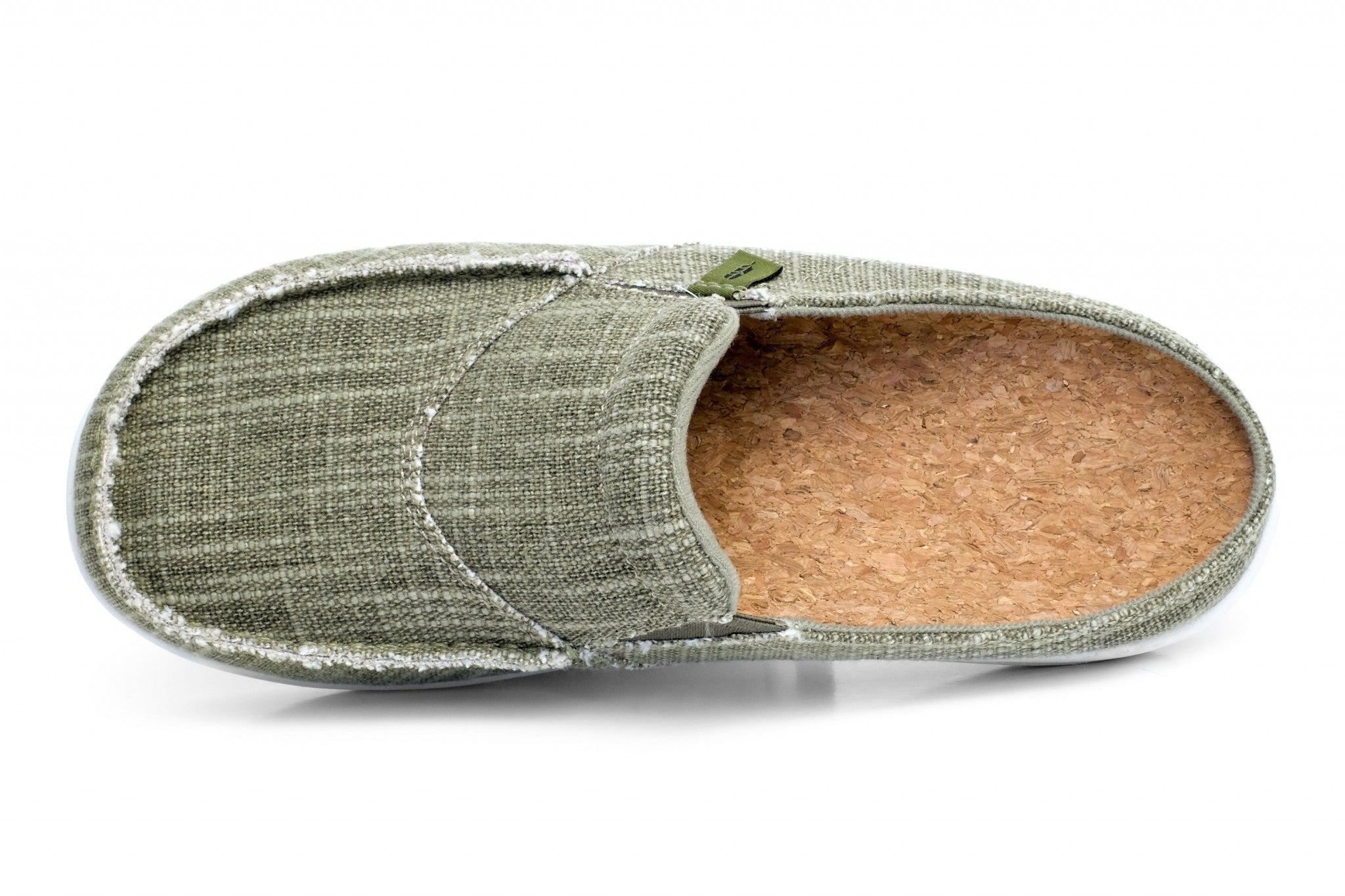 Revitalign Siesta Canvas Slide Supportive Orthotic Women's Shoes - Olive - Product View - 5