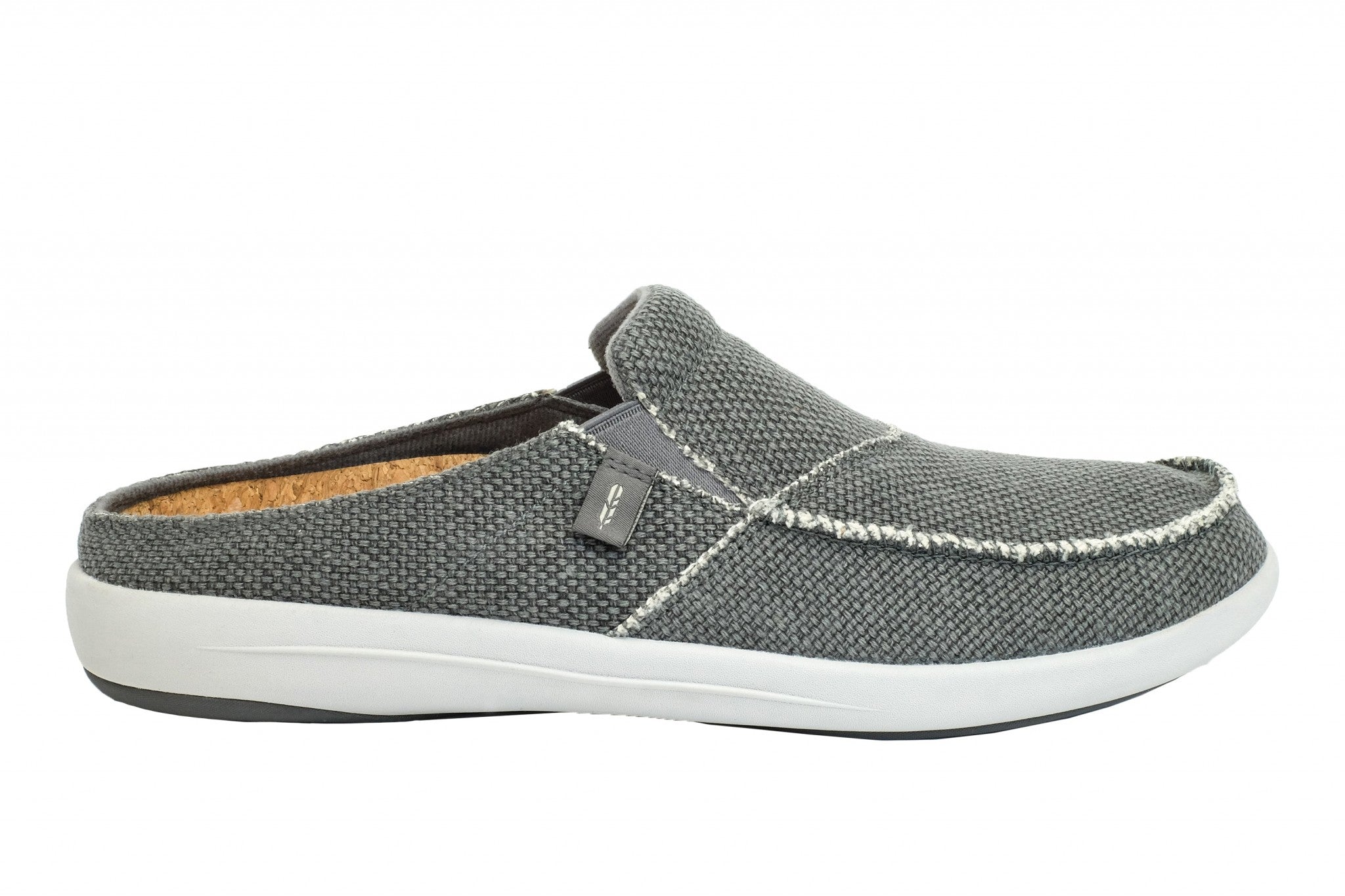 Revitalign Siesta Canvas Supportive All-Day Comfort Men's Shoes - Grey - Product View - 1