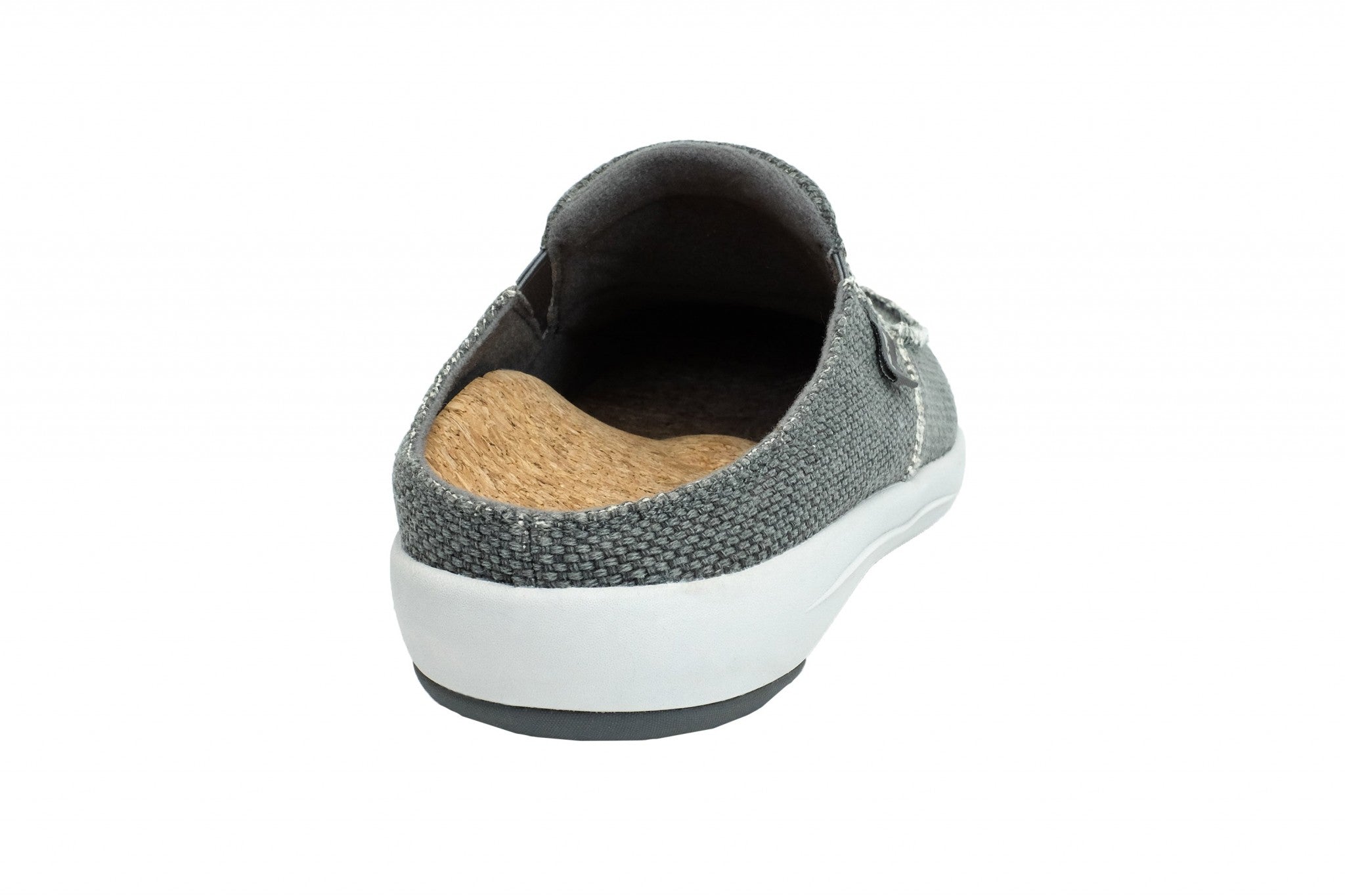 Revitalign Siesta Canvas Supportive All-Day Comfort Men's Shoes - Grey - Product View - 5